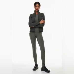 TnAction Aritzia Path Hi-Rise Hiking Legging Size Small Taupe Grey